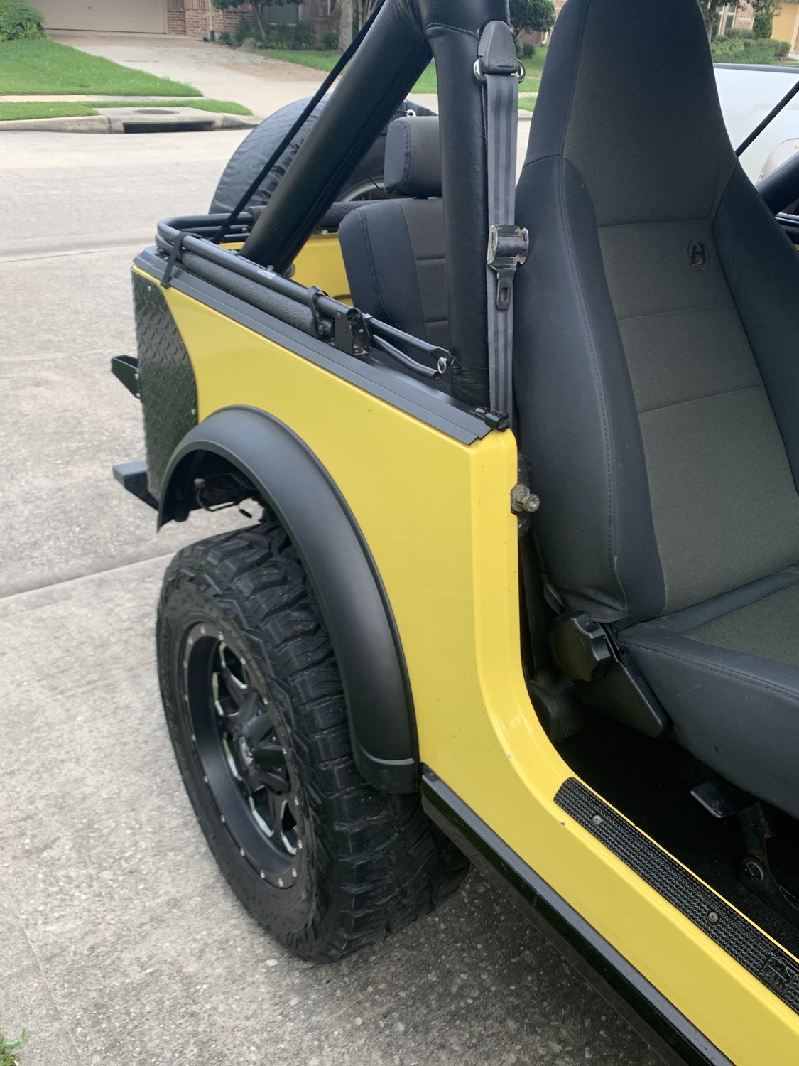 Crown Automotive Rear Fender Flare for 5586 Jeep CJ Series Quadratec